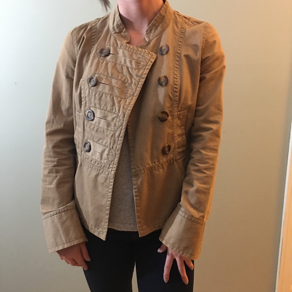 Great fall Khaki Coat!